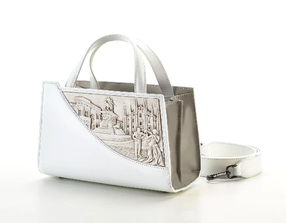 MILAN<br>Bag city collection small white
