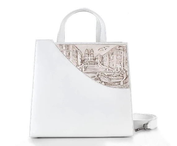 ROME<br>Bag city collection large white