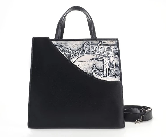 VENICE<br>Bag city collection large black
