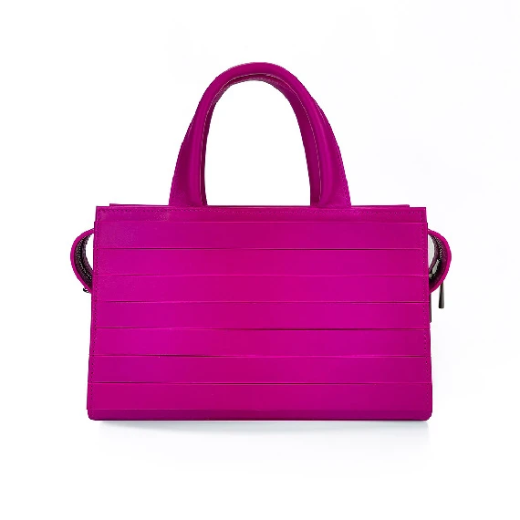 Floating collection city bag fucsia