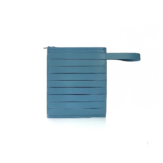 Floating collection clutch bag sky blue