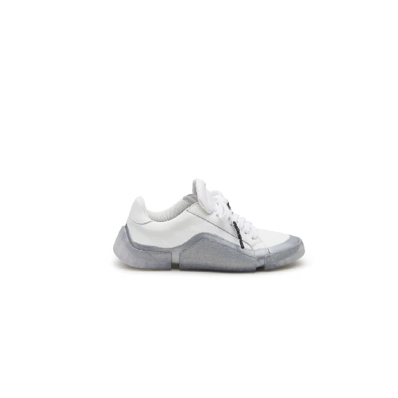 Women's white and silver Zest shoes
