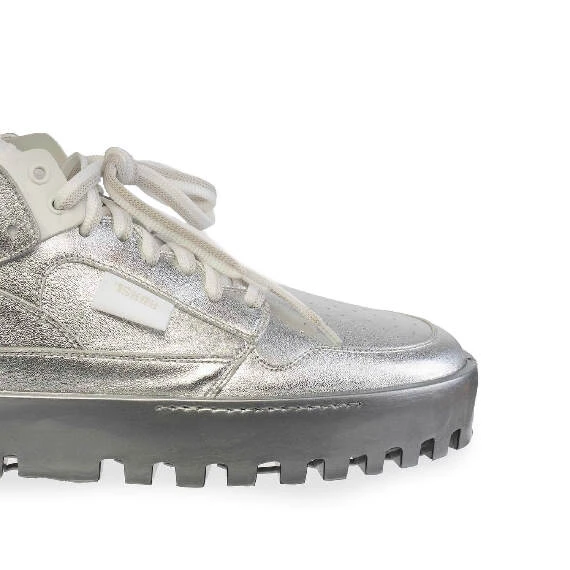 Women's Bold silver sneakers