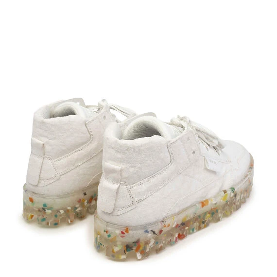 Men’s Bold white recycled paper sneakers