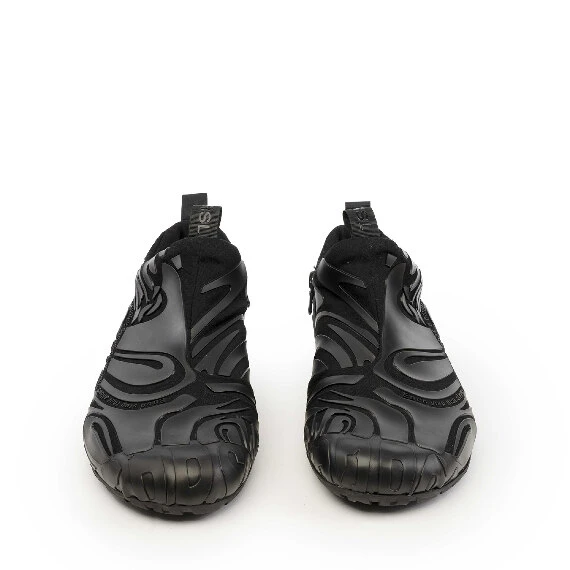 Men's all-black Map shoes