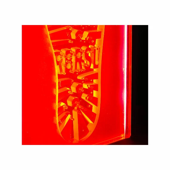 "LAMP" Rossa con led