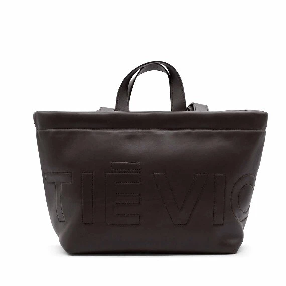 Gena<br />Large dark brown shopper bag