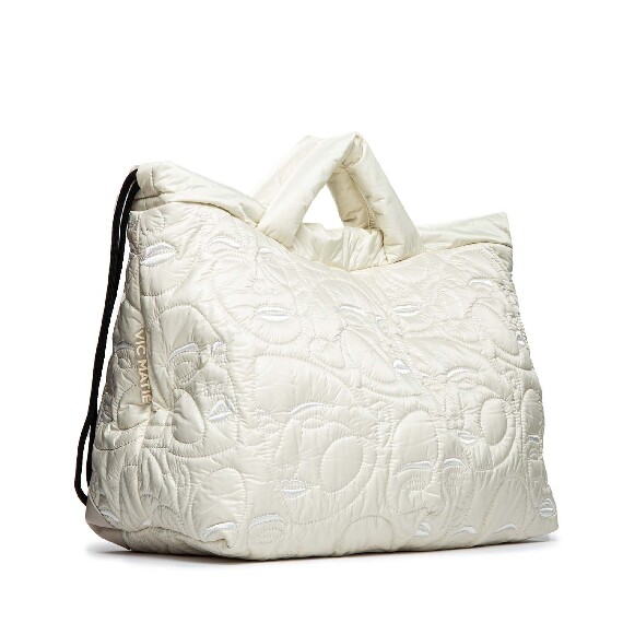 Penelope Face<br />Ivory bag/backpack