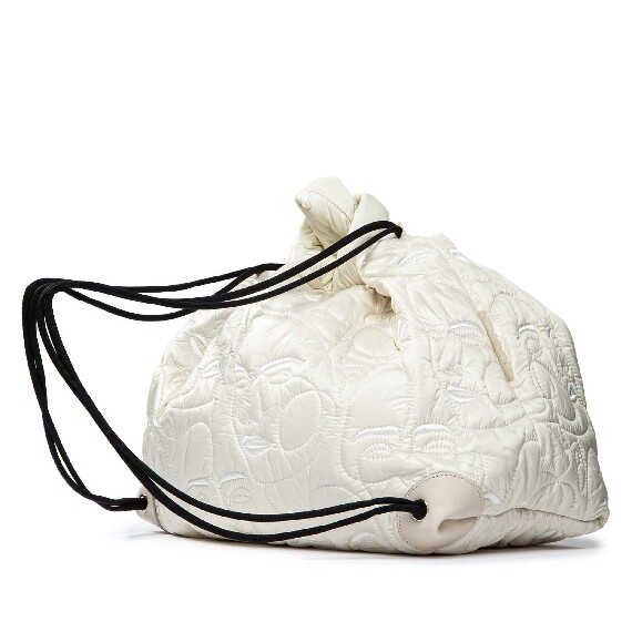 Penelope Face<br />Ivory bag/backpack