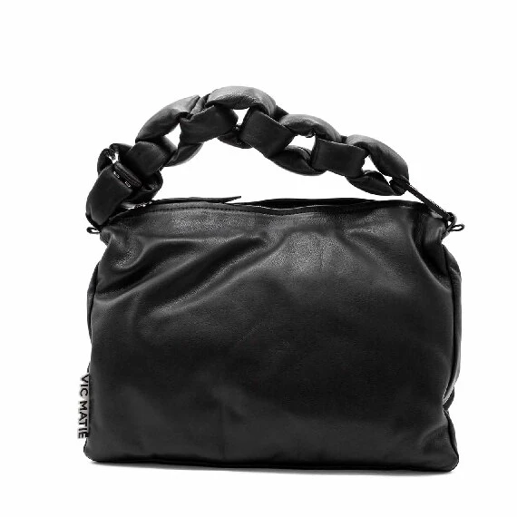 Vittoria<br />Gusseted black bag