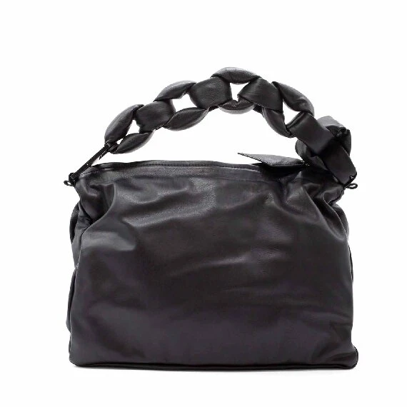 Vittoria<br />Gusseted black bag