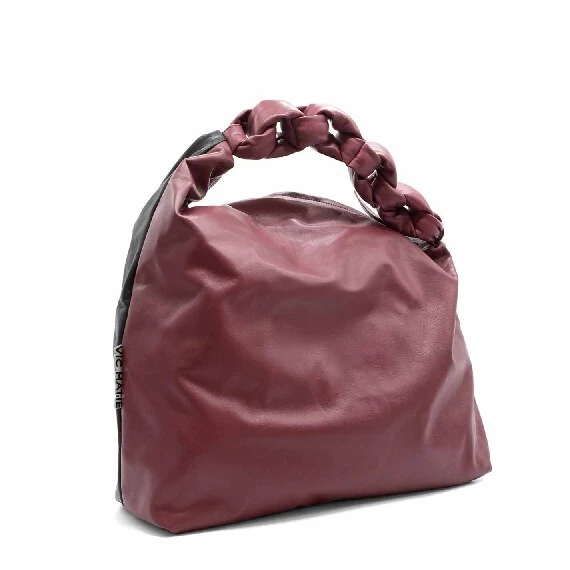 Margareth<br />Asymmetric dark red/black bag