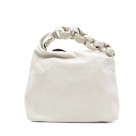 Margareth<br />Asymmetric ivory bag