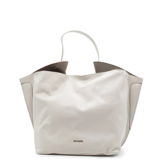 Antonia<br />Large ivory/dove-grey shopper bag