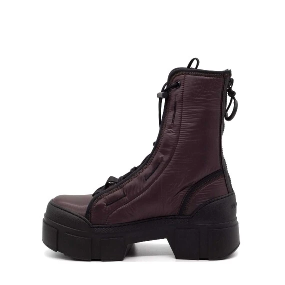 Roccia dark brown/black combat boots