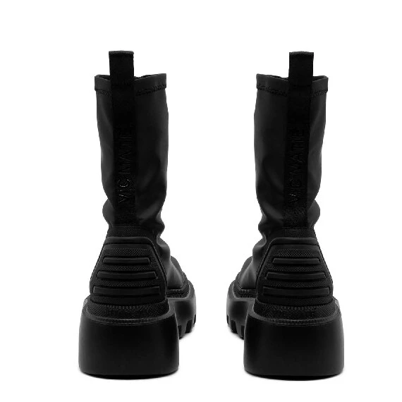 Gear black stretchy ankle boots