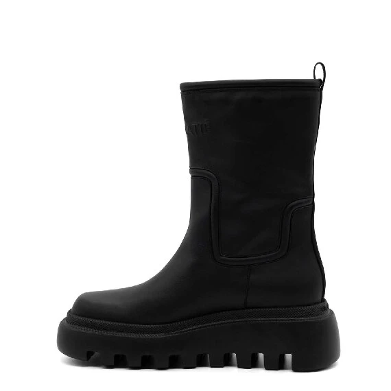 Gear black ankle boots