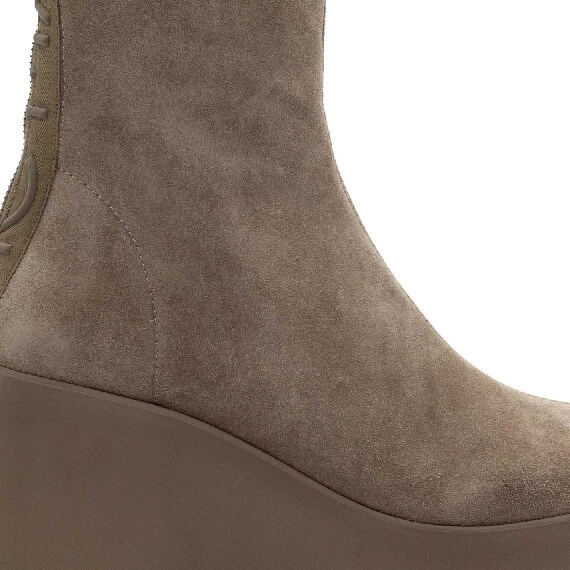 Yoko dove-grey ankle boots