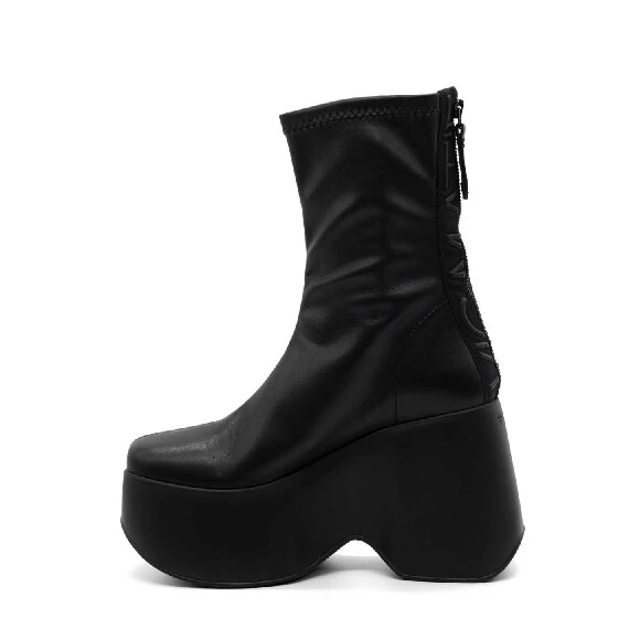 Yoko black ankle boots
