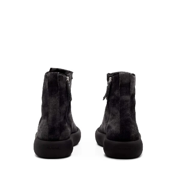 Donut anthracite walking ankle boots