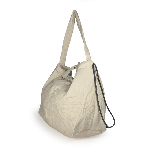 Penelope<br>Logo backpack bag cream