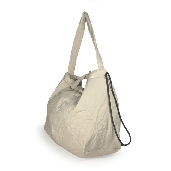 Penelope<br>Logo backpack bag cream