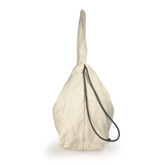 Penelope<br>Logo backpack bag cream