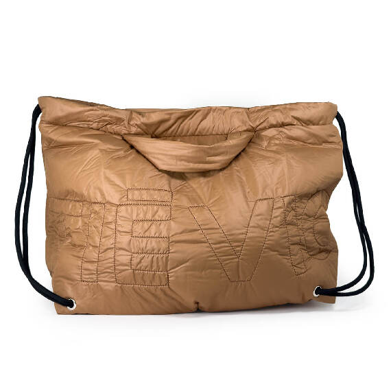 Penelope<br>Zaino borsa logato  biscotto