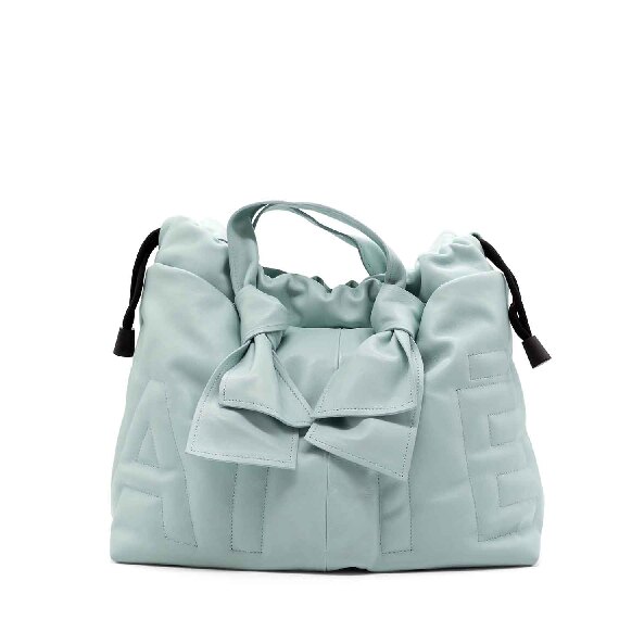 Penelope medium<br />Aquamarine midi shopper bag