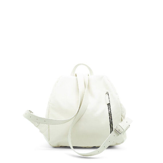 Demetra<br />Cream Pleated Backpack