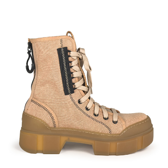 V14_Roccia<br>Unlined ankle boot earth