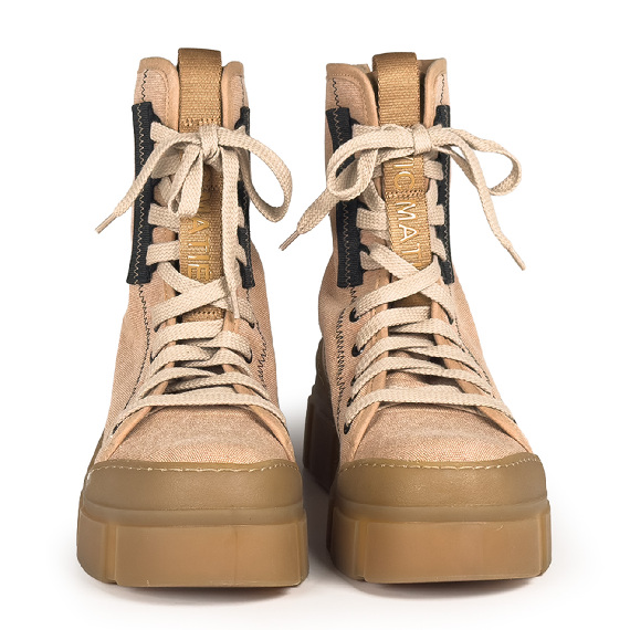 V14_Roccia<br>Unlined ankle boot earth