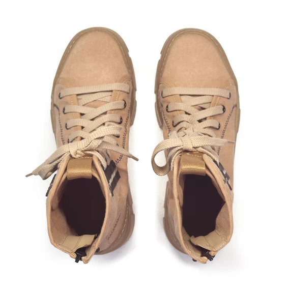 V14_Roccia<br>Unlined ankle boot earth