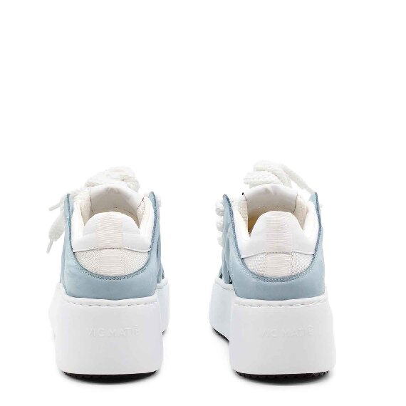 Wave sky-blue/white shoes