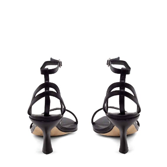 Slash Sandals sandalo listini in nappa nera