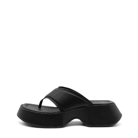 Black Mini Yoko thong sandals