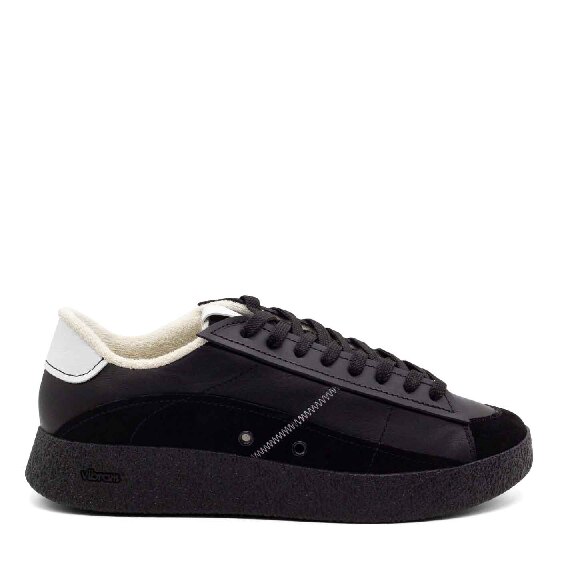 Whippy Sneakers stringata nera/bianca