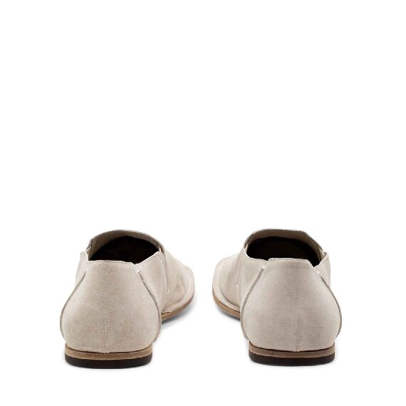 Ivory-white Crispy slippers