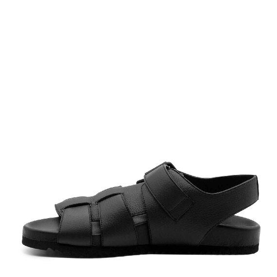 Riviera black sandals