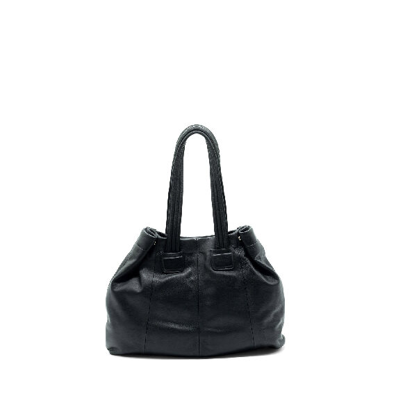 Dafne Medium <br />Black Handbag