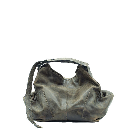 Lara<br />Biscuit Zipped Bucket Bag