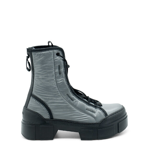 Vic Matié Roccia Grey Combat Boots