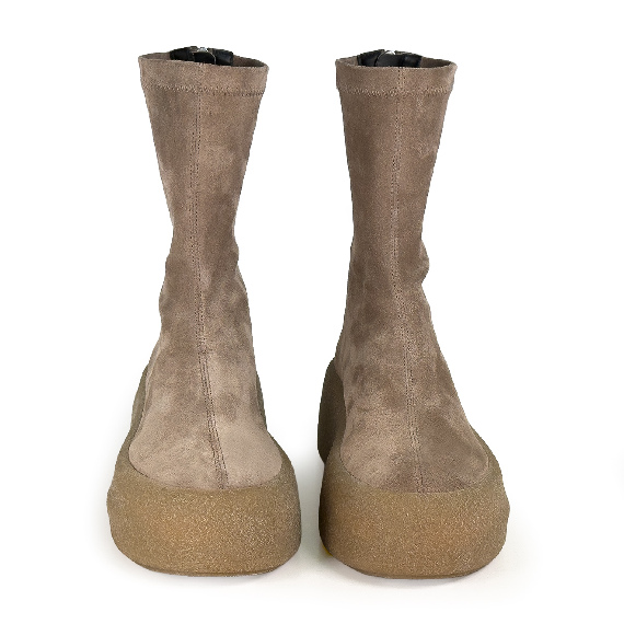 F04 Creepy_ Taupe ankle boots