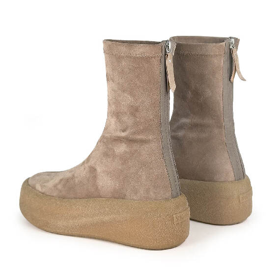 F04 Creepy_ Taupe ankle boots
