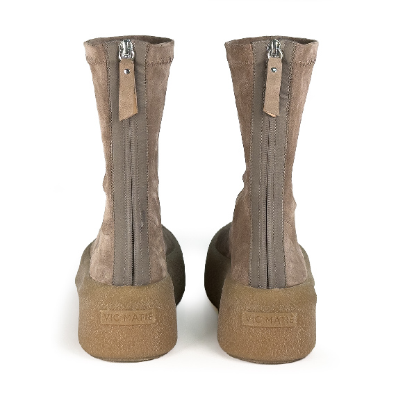 F04 Creepy_ Taupe ankle boots