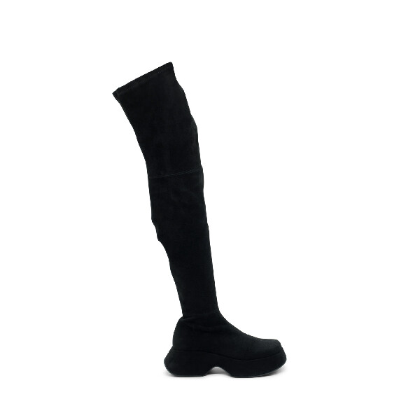 Mini Yoko Black Over-The-Knee Boots