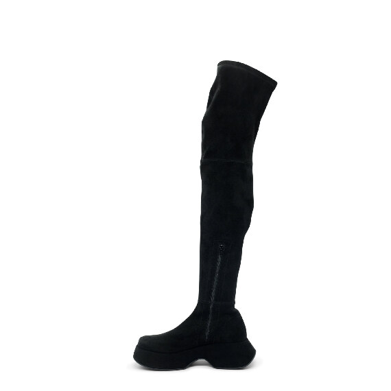 Mini Yoko Black Over-The-Knee Boots