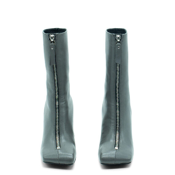 Ming Grey Half Boots