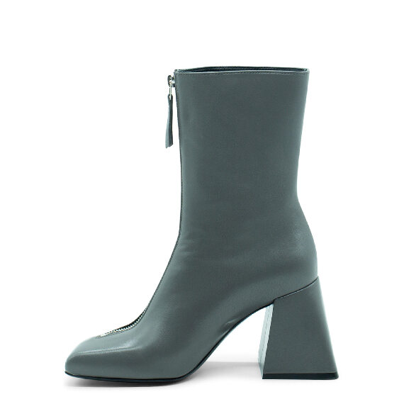 Ming Grey Half Boots