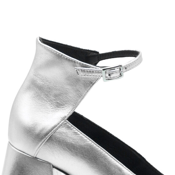 Ming Silver Pumps